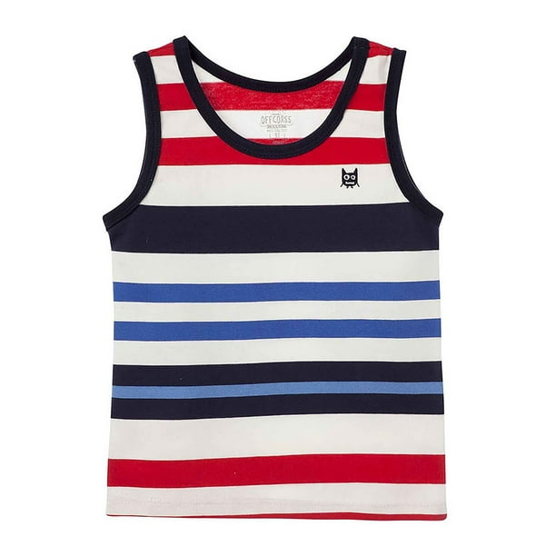 OFFCORSS Boys Colored Toddler Tank Tops Camisillas Camisetas Sin Mangas para Ni/ño